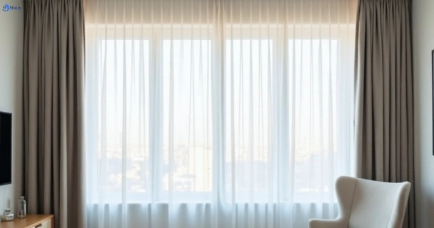 Freshly steam cleaned curtains in kareela-nsw QLD